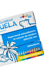 Rollo para colorear de Venezuela